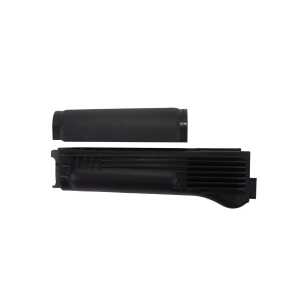 Arsenal Black Polymer Handguard Set with Stainless Steel Heat Shield for Stamped Receivers