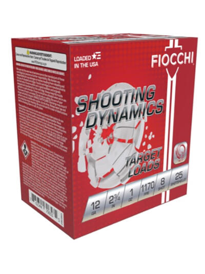 Shooting Dynamics 12ga 2 3/4" 1oz #8