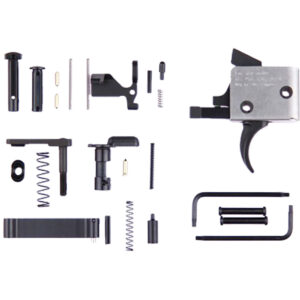 CMC Triggers AR15/AR10 Receiver Kit with Trigger Single Stage Curved 3-3.5 lb. Pull