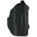 Safariland 7378283225411 7378-7TS-ALS  Black SafariSeven Fits Glock 19/23 Compatible w/ Streamlight TLR-1 Belt Loop/Paddle Mount Right Hand