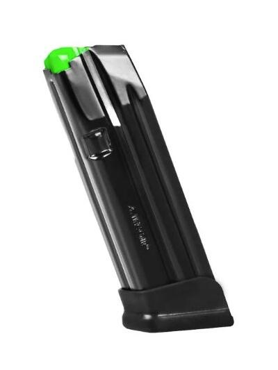 GLOCK 9mm Fits G19 Extended Black 18-rd