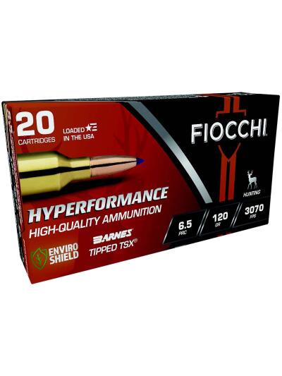 FIOCCHI AMO 6.5 PRC 120GR BARNES TTSX  20-RD ( 10 BOXES PER CASE )