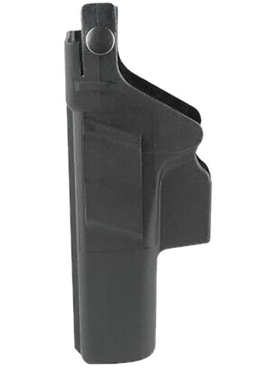Glock HO000931 Duty  Holster OWB Black Polymer w/Thumb Break Retention Strap, For Use w/Glock 17 Gen3,4&5/22 Gen 3&4 Only/31 Gen 3&4, Fits 1.77" (45mm) Belt, Left Hand