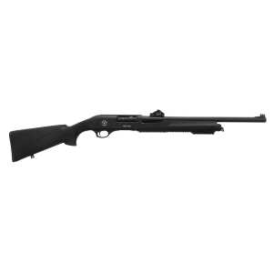 Silver Eagle Arms RZ17HD RZ17 Home Defense 12 Gauge Pump 3" 4+1 18.50" Chrome Lined Steel Black Vent Rib Barrel, MobilChoke, Black Steel Receiver, Fixed Black Synthetic Stock - Image 1