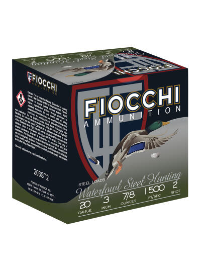 Fiocchi 203ST2 Flyway  20Gauge 3" 7/8oz 2Shot 25 Per Box/10 Case