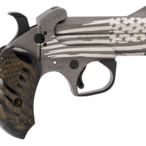 Bond Arms BAOG Old Glory 45 Colt/410 Gauge 2rd Shot 3.50" Black Ash w/Integrated Star Grips Right Hand - Image 1