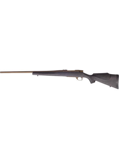Weatherby Vanguard Weathergaurd Bronze Rifle 6.5 Creedmoor 22 in Grey and Burnt Bronze Threaded