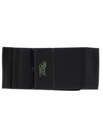 Sticky Holsters GHBTLG Guard Her  Garter Size Large Black Elastic