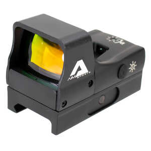 Aim Sports RT5C1 Compact Reflex Sight  Matte Black 1x27mm 3.5 MOA Red Dot