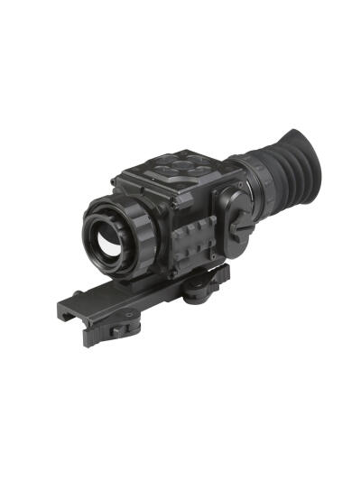 AGM Global Vision 3083455004SE21 Secutor TS25-384 Thermal Rifle Scope Black 1.2x 25mm Multi Reticle 384x288, 50Hz Resolution Zoom Digital 1x/2x/4x/PIP Features Rangefinder