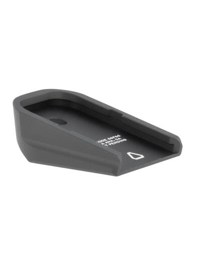 Strike Industries GALBPBK Base Plate  Compatible w/Glock Except 20/21/26/27/33/39, Black Aluminum