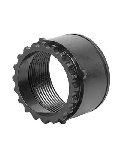 LBE Unlimited ARBNT308 Barrel Nut  4130 Steel Black Phosphate AR-10