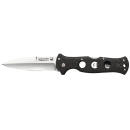 Cold Steel CS10AB Counter Point I 4" Folding Spear Point Plain Satin AUS-10A SS Blade/ Black Griv-Ex Handle Includes Pocket Clip