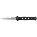Cold Steel CS10AA Counter Point XL 6" Folding Spear Point Plain Satin AUS-10A SS Blade/Black Griv-Ex Handle Includes Pocket Clip