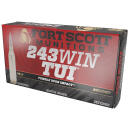 Fort Scott Munitions 243070SCV Tumble Upon Impact (TUI) Rifle 243Win 70gr Solid Copper Spun 20 Per Box/10 Case