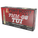 Fort Scott Munitions 7MM08120SCV1 Tumble Upon Impact (TUI) Rifle 7mm-08Rem 120gr Solid Copper Spun 20 Per Box/10 Case