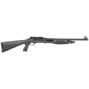 SDS Imports DSF12 Duo-Sys Force 12 Gauge Pump/Semi-Auto Hybrid 3" 5+1 19" Barrel, Black Steel Receiver, Synthetic Fixed Stock w/Pistol Grip Includes 3 Chokes - Image 1