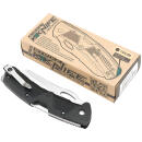 Strike Industries K1BK K1  3.51" Folding Plain AUS-8A SS Blade Black Textured Polymer Handle Includes Pocket Clip