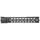 Strike Industries GRIDLOK-416-FD-16 GridLok Full Duty With Quick Detach System 16"L 1.57"D M-LOK Black Aluminum for HK 416, HK MR556, M27 IAR