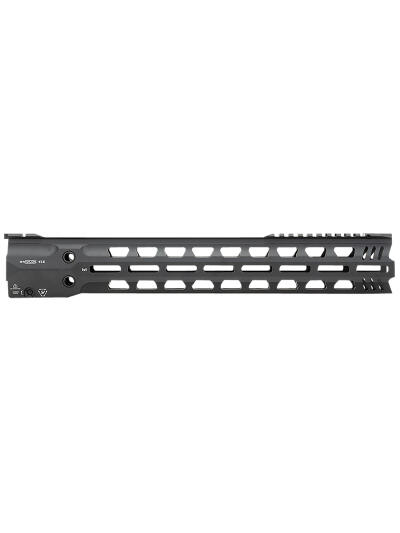 Strike Industries GRIDLOK-416-FD-16 GridLok Full Duty With Quick Detach System 16"L 1.57"D M-LOK Black Aluminum for HK 416, HK MR556, M27 IAR