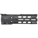 Strike Industries GRIDLOK416L9 GridLok Lightspeed With Quick Detach System 9"L 1.57"D M-LOK Black Aluminum for HK 416, HK MR556, M27 IAR