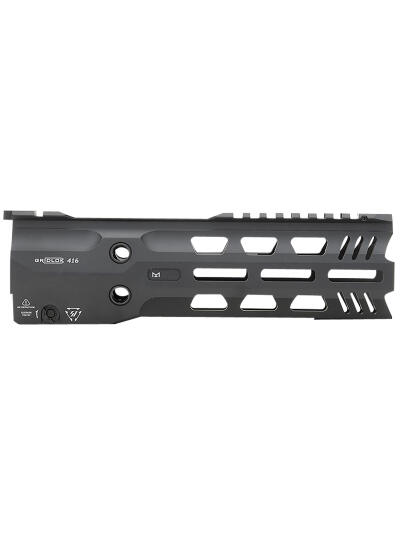 Strike Industries GRIDLOK416L9 GridLok Lightspeed With Quick Detach System 9"L 1.57"D M-LOK Black Aluminum for HK 416, HK MR556, M27 IAR