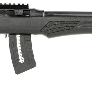 Rossi RS22W2111-TH RS22  Semi-Auto 22 WMR 10+1 21" Threaded Barrel, Black, Fixed Synthetic Stock - Image 1