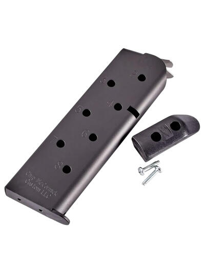 CMC Products MMG45FS8BP Match Grade  8rd 45 ACP USGI For 1911 Government Black Stainless Steel