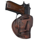 1791 Gunleather 3WH6VTGA 3-Way  IWB/OWB Size 06 Vintage Leather Belt Loop Fits Beretta 92 Fits Walther PPQ Fits Sig P320 Ambidextrous Hand