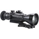 AGM Global Vision 15WP4423474111 Wolverine Pro-4 3APW Night Vision Rifle Scope Matte Black 4x70mm Gen 3 Auto-Gated White Phosphor Illuminated Red Chevron w/Ballistic Drop Reticle
