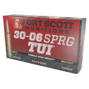 Fort Scott Munitions 3006168SCV Tumble Upon Impact (TUI) Rifle 30-06Springfield 168gr Solid Copper Spun 20 Per Box/10 Case