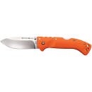 Cold Steel CS30URY Ultimate Hunter  3.50" Folding Drop Point Plain American S35VN Blade/5" Orange G10 Handle Includes Belt Clip