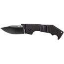 Cold Steel CS58M AK  3.50" Folding Clip Point Plain Black Matte S35VN SS Blade/5.50" Black G10 Handle Includes Belt Clip