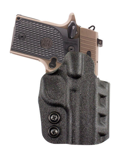 DeSantis Gunhide D94KA5PZ0 Cazzuto  OWB Black Kydex Paddle Fits FN 509/509 Tactical/509C Right Hand