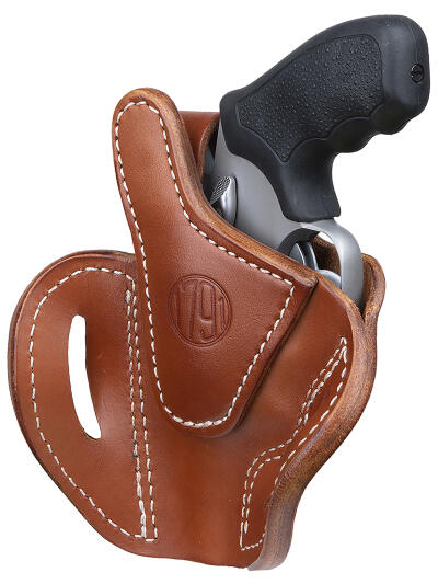 1791 Gunleather RVHX2SCBRR RVHX-2S  OWB Size 02S Classic Brown Leather Fits Up to 3" Barrel, K/L-Frame, Belt Slide Right Hand
