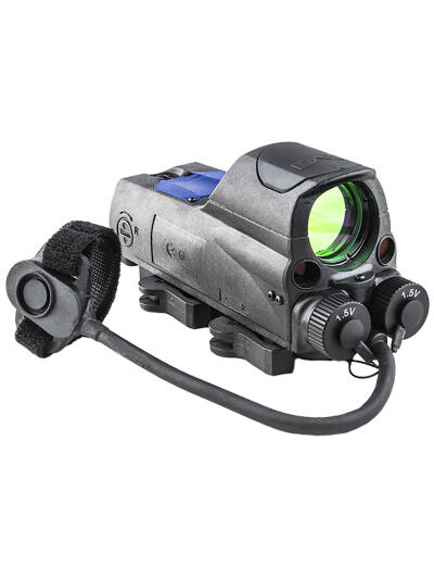 Meprolight USA 0687741 MOR PRO  Black 1 x 30 mm 4.3 MOA Dot Green & IR Laser