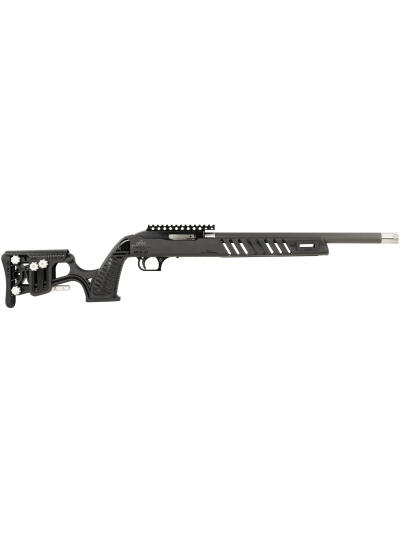 Magnum Research SSL22G Magnum Lite SwitchBolt 22 LR 10+1 16.50" Black Tensioned w/Threaded Muzzle Barrel, Black Receiver w/Picatinny Rail, Black Luth-AR MCA-22 Stock