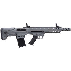 Citadel FRPS1218TG Pup Scout  12 Gauge Semi-Auto 3" 5+1 18.50" Gray Steel Barrel, Picatinny Rail Aluminum Receiver, Picatinny Handguards, Gray Adj Cheek Riser Synthetic Stock, Black Polymer Grip - Image 1