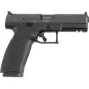 CZ-USA 91591 P-10 F Full Size Frame 45 ACP 13+1 4.50" Black Steel Barrel, Optic Ready/Serrated Black Polymer Frame w/Picatinny Rail, Textured Grip