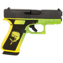 Glock UX4350204MAHIFR G43X  Sub-Compact Frame 9mm Luger 10+1 3.41" Black GMB Barrel, Black nDLC Serrated Steel Slide, Mahi Polymer Frame w/Front Rail & Beavertail, Black Textured Grip, Ambidextrous