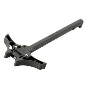 Timber Creek Outdoors AR10AMBICHBL Enforcer Charging Handle AR-10 Black Billet Aluminum Ambidextrous Hand