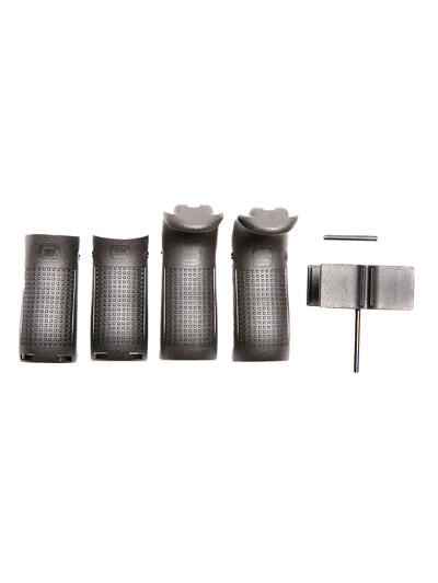Glock 30822  Backstrap/Beavertail Set Black Polymer
