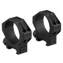 Sig Sauer Electro-Optics SOA65002 Alpha 6 Scope Ring Set Black Stainless Steel 35mm Tube Medium