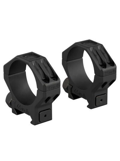 Sig Sauer Electro-Optics SOA65002 Alpha 6 Scope Ring Set Black Stainless Steel 35mm Tube Medium