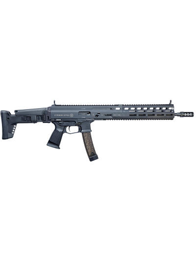 Grand Power 810091157961 Stribog SP9A1 9mm Luger Picatinny Rail, Black Polymer Grip