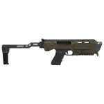 Meta Tactical Llc MX1-PS-GR MX-1 Conversion Kit Compatible w/Glock, OD Green Aluminum Frame w/M-LOK & Picatinny Rail, Black Polymer Folding Stabilizer - Image 1