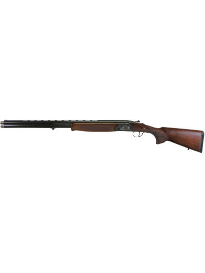 Iver Johnson Arms IJ600410LW28B IJ600 Lightweight 410 Gauge Break Open 3" 2rd 28" Black Over/Under Vent Rib Barrel, Engraved Aluminum Receiver, Fixed Walnut Wood Stock, Includes 5 Chokes