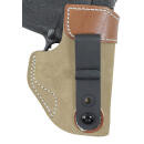 DeSantis Gunhide 106NA5ZZ0 Sof-Tuck  IWB Natural Fits S&W Bodyguard 2.0 Right Hand