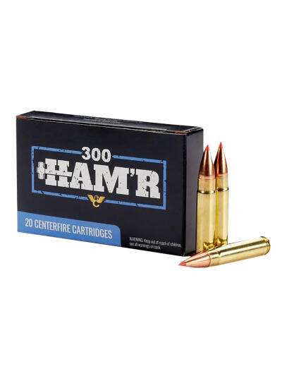 Wilson Combat A300HMR110VMAX   300HAM'R 110gr V-Max 20 Per Box/10 Case