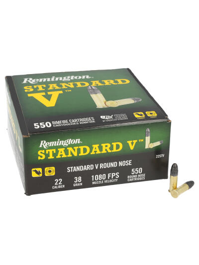 Remington Ammunition R20988   22LR 38gr 550 Per Box/12 Case